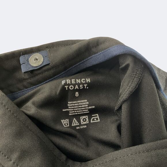 Women's Black Pleated Mini Skirt with Buckle Hardware - Picture 5 of 6